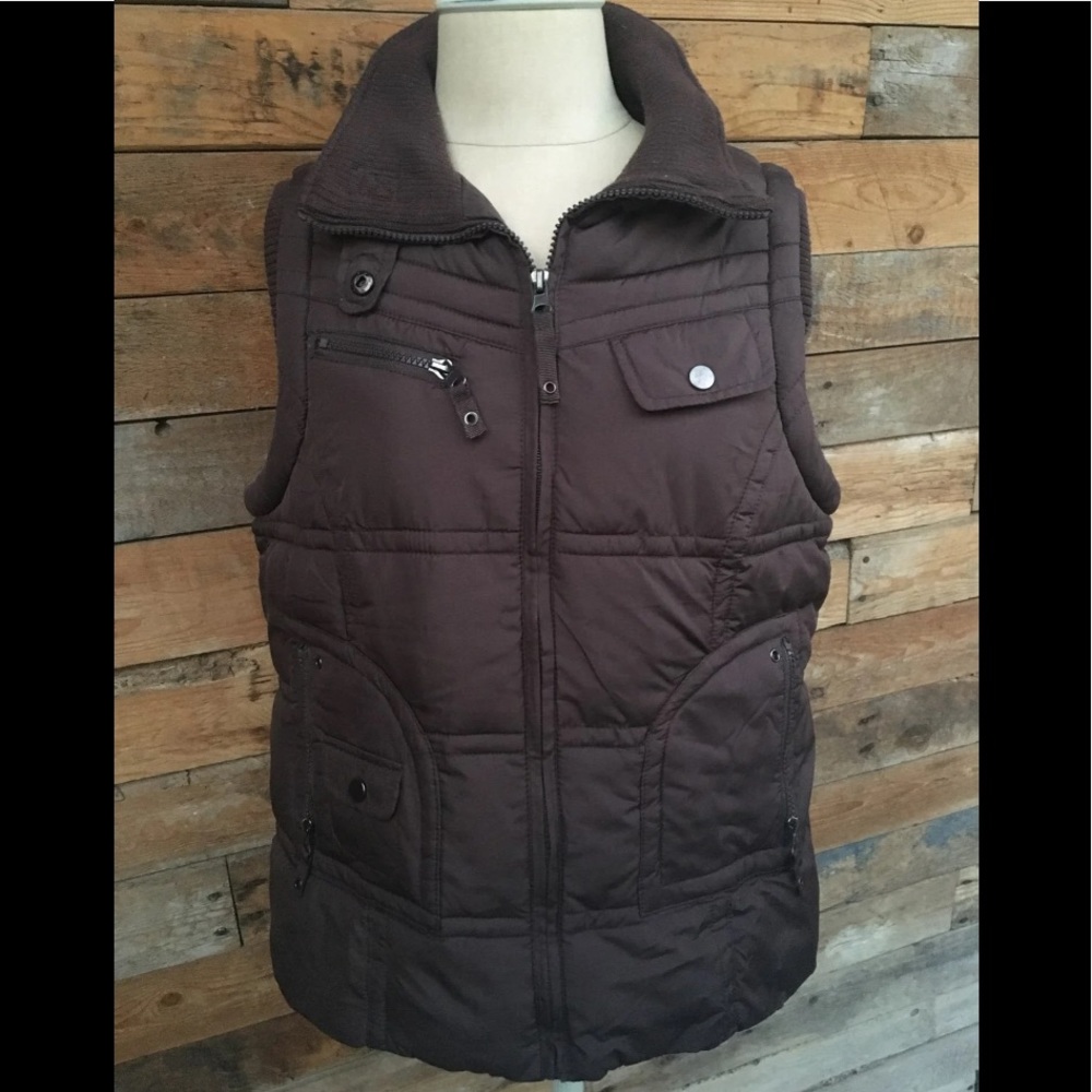 Brown Winter Vest